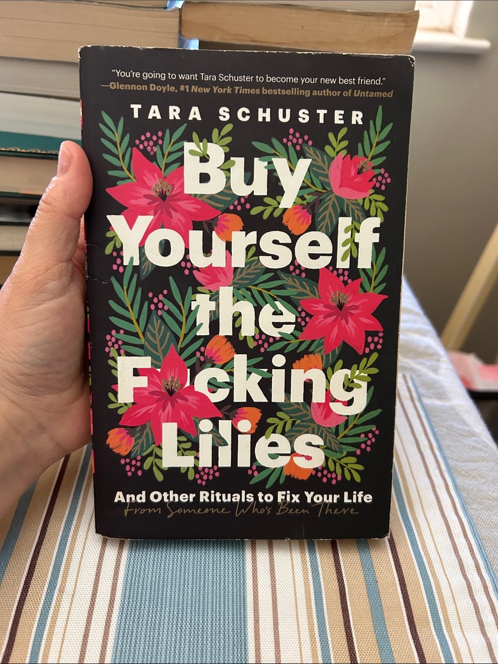 Tara Schuster "Buy Yourself the F*cking Lilies" Floral Paperback